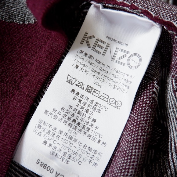 KENZO Peony Print Knit Mini Dress - Picture 8 of 9